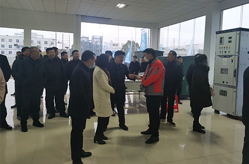 沃特利-廣水市委書(shū)記黃繼軍參觀照